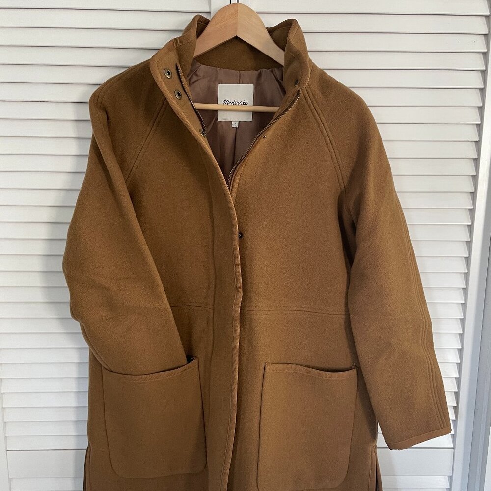 Madewell Estate Coccoon Wool Coat